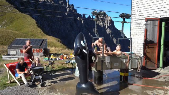 Grill Pool Challenge Fiderepass Hütte