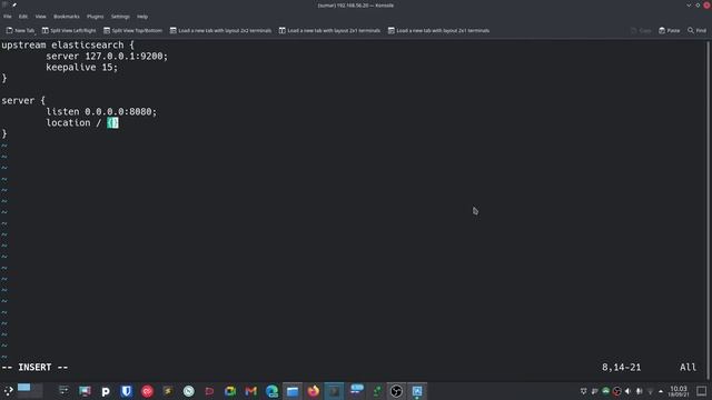 Add basic auth and nginx proxy to elasticsearch server смотреть онлайн
