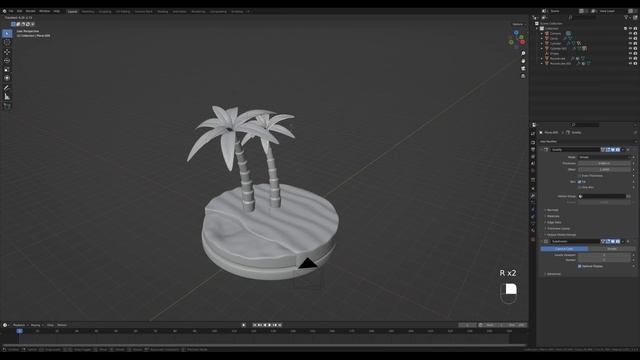 Blender 3.2 Animated Beach Tutorial | Polygon Runway смотреть онлайн