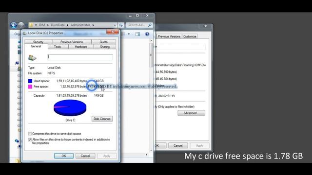 How to delete IDM temporary files and get more c drive space смотреть онлайн