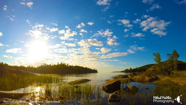 Kuhkaa Sunrise. Time Lapse. Восход на острове Кухка смотреть онлайн