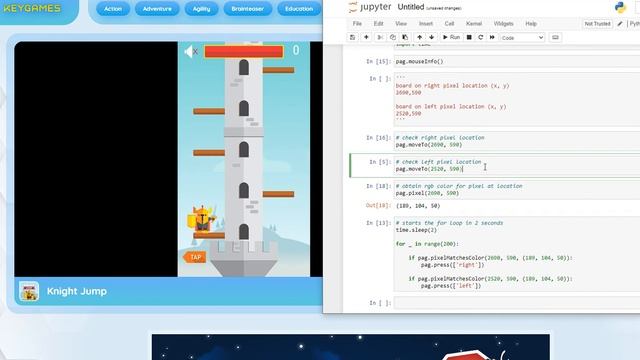 Computer Vision, Computer Logic with Python pyautogui смотреть онлайн
