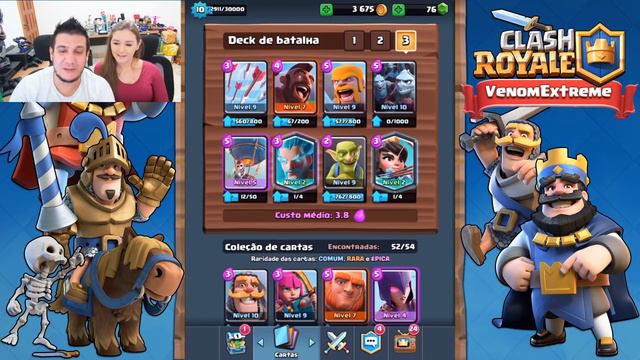 Clash Royale: Batalha Contra a NAMORADA (Face Cam) смотреть онлайн