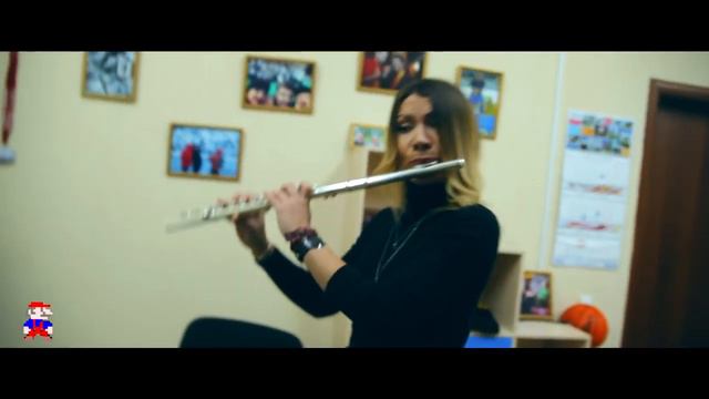 Super mario bros on flute - Marina Panina смотреть онлайн