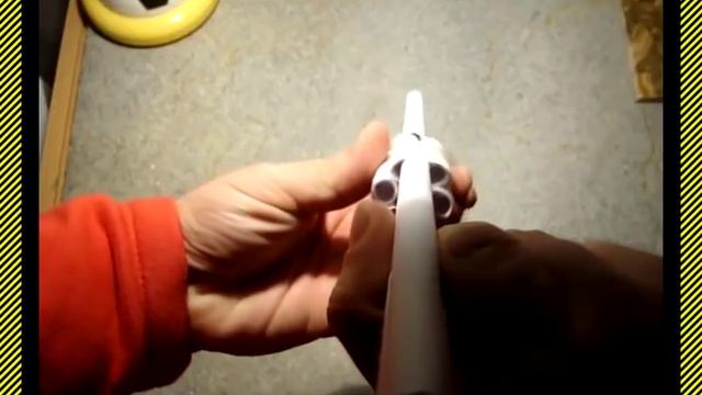 Как сделать многозарядную духовую трубку с барабаном-револьвером на шесть пуль. Легко и бесплатно! смотреть онлайн