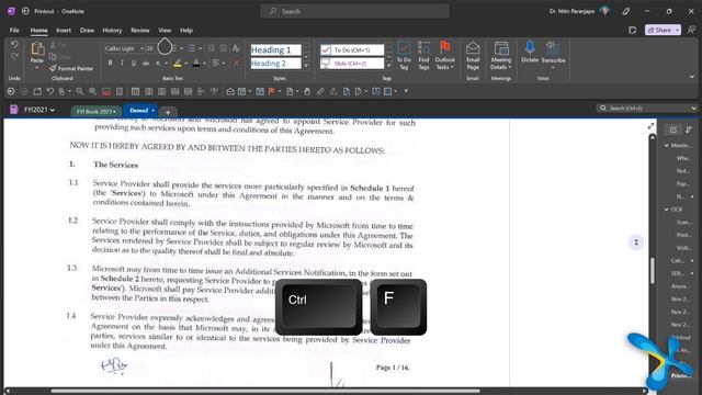 Search Text From Scanned Documents | OneNote | Efficiency 365 смотреть онлайн