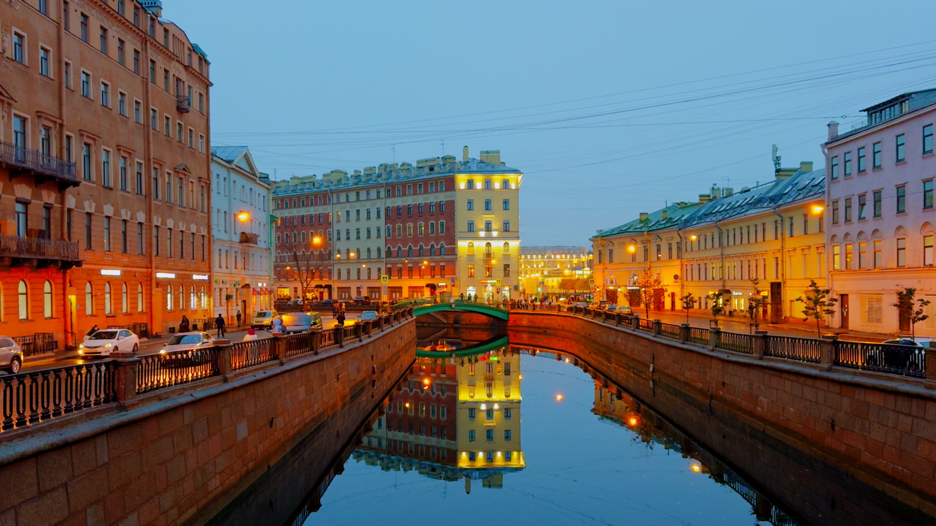 ?? Санкт-Петербург. Отражение города в водах канала Грибоедова. смотреть онлайн