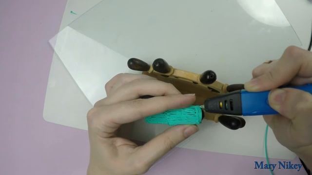 3D pen. Рисуем 3д ручкой Салли из Корпорации монстров. смотреть онлайн