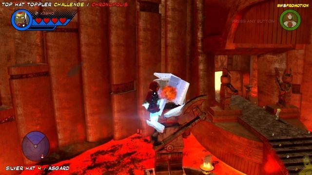 Lego Marvel Superheroes 2: Top Hat Toppler Challenge - HTG смотреть онлайн