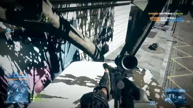 BF3 Metro Tricks - клумбочка над автобусом смотреть онлайн