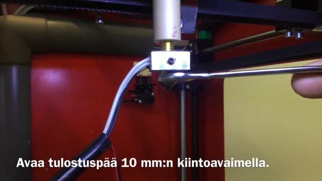 3D-tulostimen tulostuspään huolto tai vaihtaminen смотреть онлайн