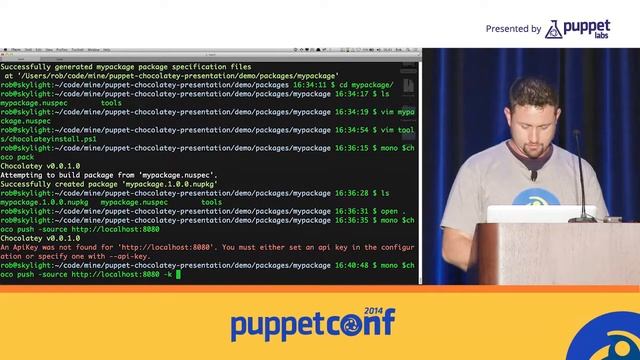 [PuppetConf 2014][Puppet Ecosystem] Plugging Chocolatey into Your Puppet Infrastructure... смотреть онлайн