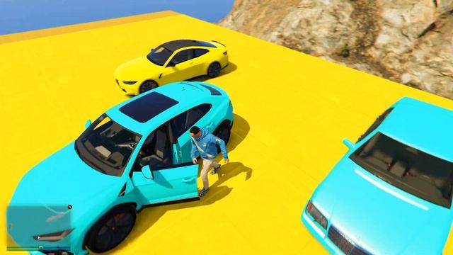 ВЫБЕРИ ПРАВИЛЬНУЮ МАШИНУ ЧТОБЫ ВЫИГРАТЬ! (GTA 5 Смешные Моменты) смотреть онлайн