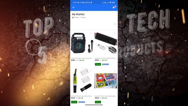 Top 5 Tech products under 500 on amazon or flipkart big billion days sale | best tech products 500 смотреть онлайн