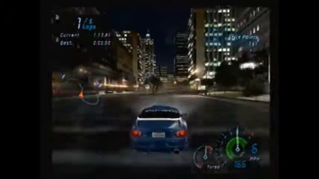 Need For Speed: Underground - Race 77: Samantha's Big Tease (Time Trial) (Playstation 2) смотреть онлайн
