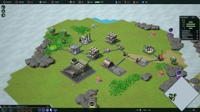 Planet Colonization - Game Play with Strategic Subtitles смотреть онлайн