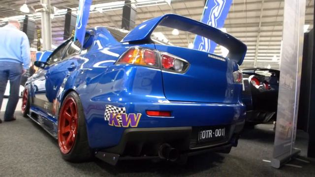 Modified Mitsubishi Lancer Evolution X Volk Racing Wheel (10th generation) смотреть онлайн