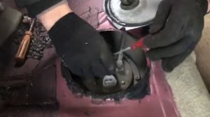 Замена топливного насоса, топливного фильтра Toyota Camry acv40