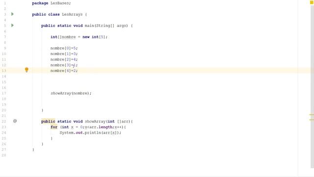 Les listes ou Array dans Java. смотреть онлайн