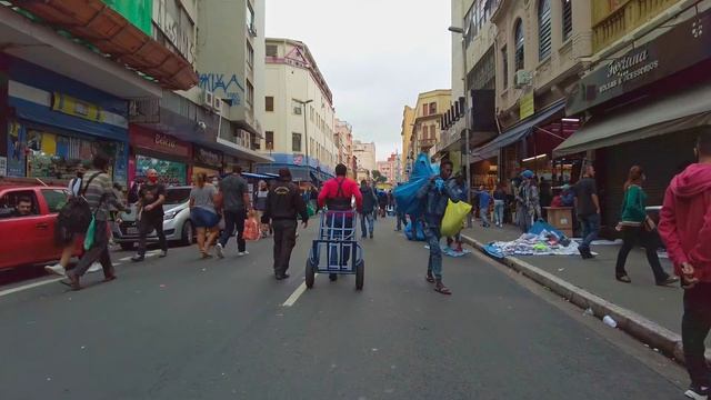 Walking on 25 de Março street ?? | São Paulo, Brazil |【4K】2021 смотреть онлайн