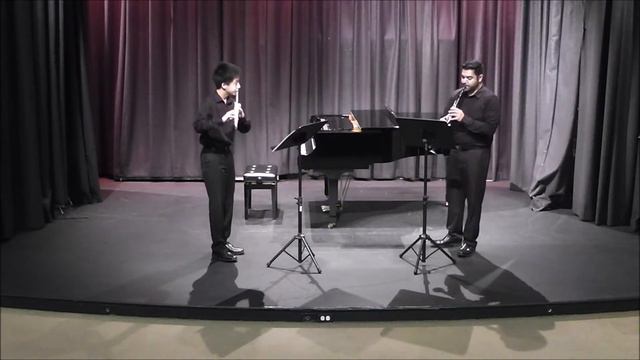 GARY SCHOCKER. "AIRHEADS" Duet for Flute and Clarinet смотреть онлайн