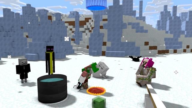 Monster School: Halloween Edition - Minecraft Animation смотреть онлайн