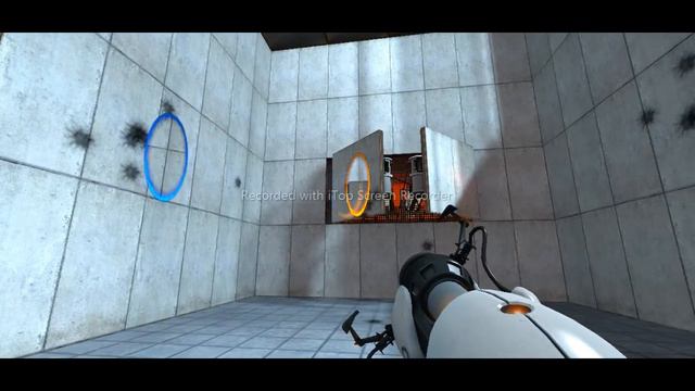 Прохождение игры Portal (часть 3) сложный уровень и много полей антиэкспроприации смотреть онлайн