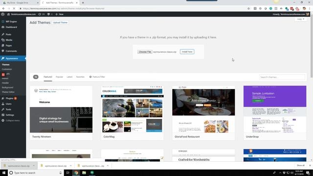 Upload WPInsurance.org Theme To Wordpress смотреть онлайн