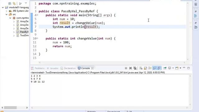 Module 01 Java Language Fundamentals смотреть онлайн