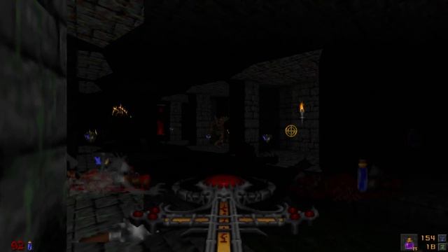 Hexen: Deathkings of the Dark Citadel - 16 Hub 3 Cloaca 1 - Cleric - UHD 4K смотреть онлайн