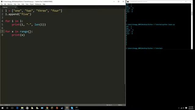 [Part 9] Python 3 for Beginners - Loops and Range смотреть онлайн