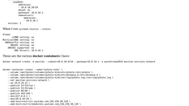 Unix & Linux: resolv.conf on host overwritten every time a Docker container is started or stopped смотреть онлайн
