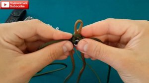 ☆Как сделать БРАСЛЕТ из ШНУРКОВ и ГАЕК.