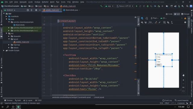 CARA MEMBUAT CHECKBOX ANDROID | ANDROID STUDIO TUTORIAL смотреть онлайн