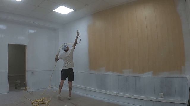 SoBeauty74 / Покраска панелей мдф в офисе. смотреть онлайн