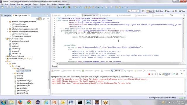 JMS Spring Tutorial смотреть онлайн