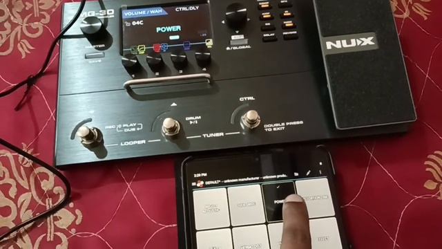 Nux mg30 with midi commander смотреть онлайн