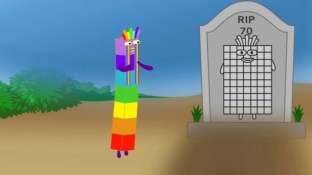 [ANIMATION STORY] Numberblocks 7 tears flooded Numberblocks 70 cemetery - Numberblocks fanmade смотреть онлайн