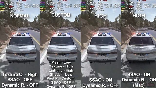 BeamNG.drive 0.15 - i7 7700k GTX1060 6gb - Replay Benchmark - Normal Vs Max Graphics Comparison смотреть онлайн