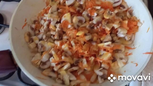 #Грибной сырный суп.