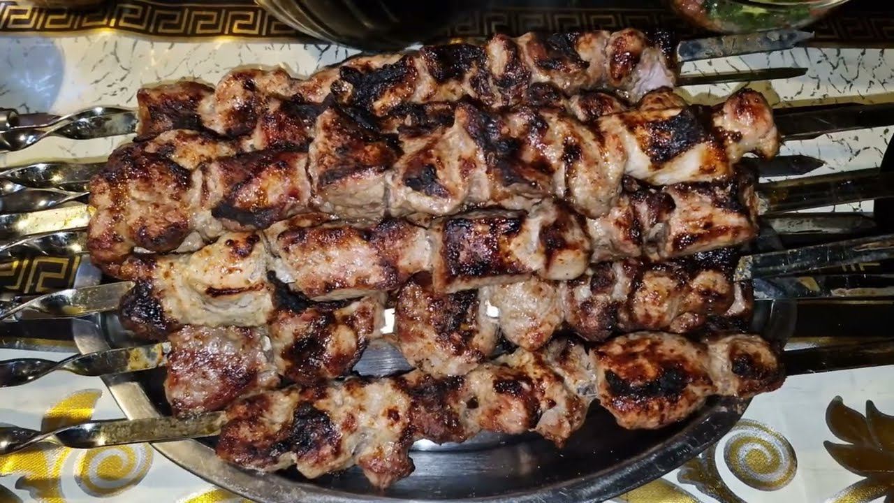 Шашлык в маринаде из Манго. смотреть онлайн