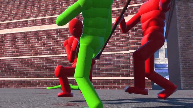 Dynamic AI Ragdolls Fight in Realistic Simulations! (with Active Ragdoll Physics) смотреть онлайн