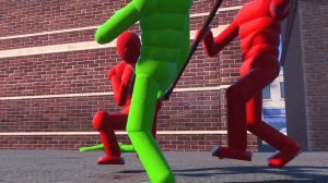 Dynamic AI Ragdolls Fight in Realistic Simulations! (with Active Ragdoll Physics)