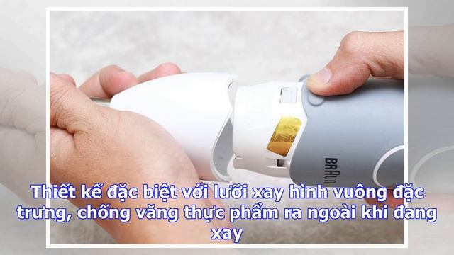 Máy xay cầm tay braun mq535 смотреть онлайн