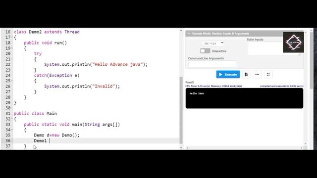 Multi-Threading in Java || Java Programming || code-with-me. смотреть онлайн