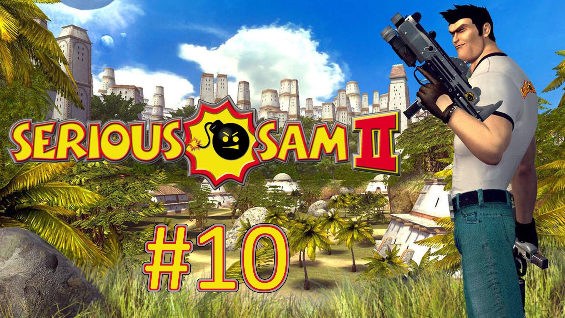 Прохождение Serious Sam 2 - Часть 10. Сириусополис и Ментал. Финал. (кооператив)