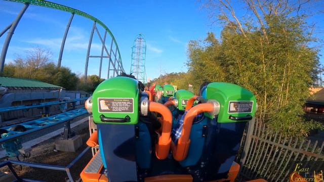 Kingda Ka POV 5K Back Row World’s TALLEST Roller Coaster Six Flags Great Adventure Jackson, NJ