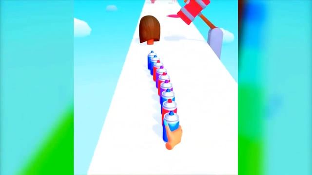 Spray Stack - All Levels Gameplay Android,ios - Hit Games