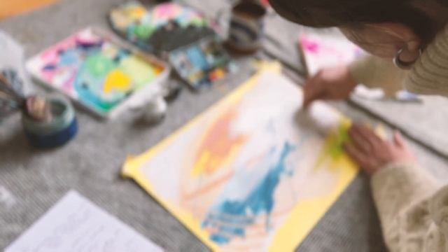 Three reflections on finding creative focus in abstract painting смотреть онлайн