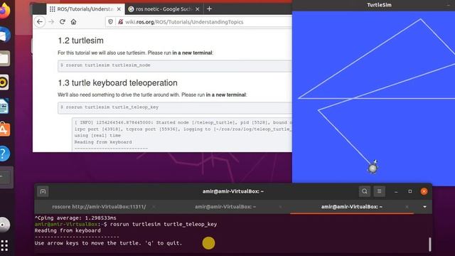 Lab6: ROS Nodes and Topics смотреть онлайн
